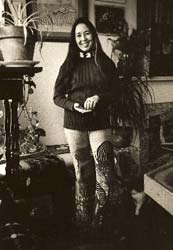 Jeanne Rose Snake Pants 1971